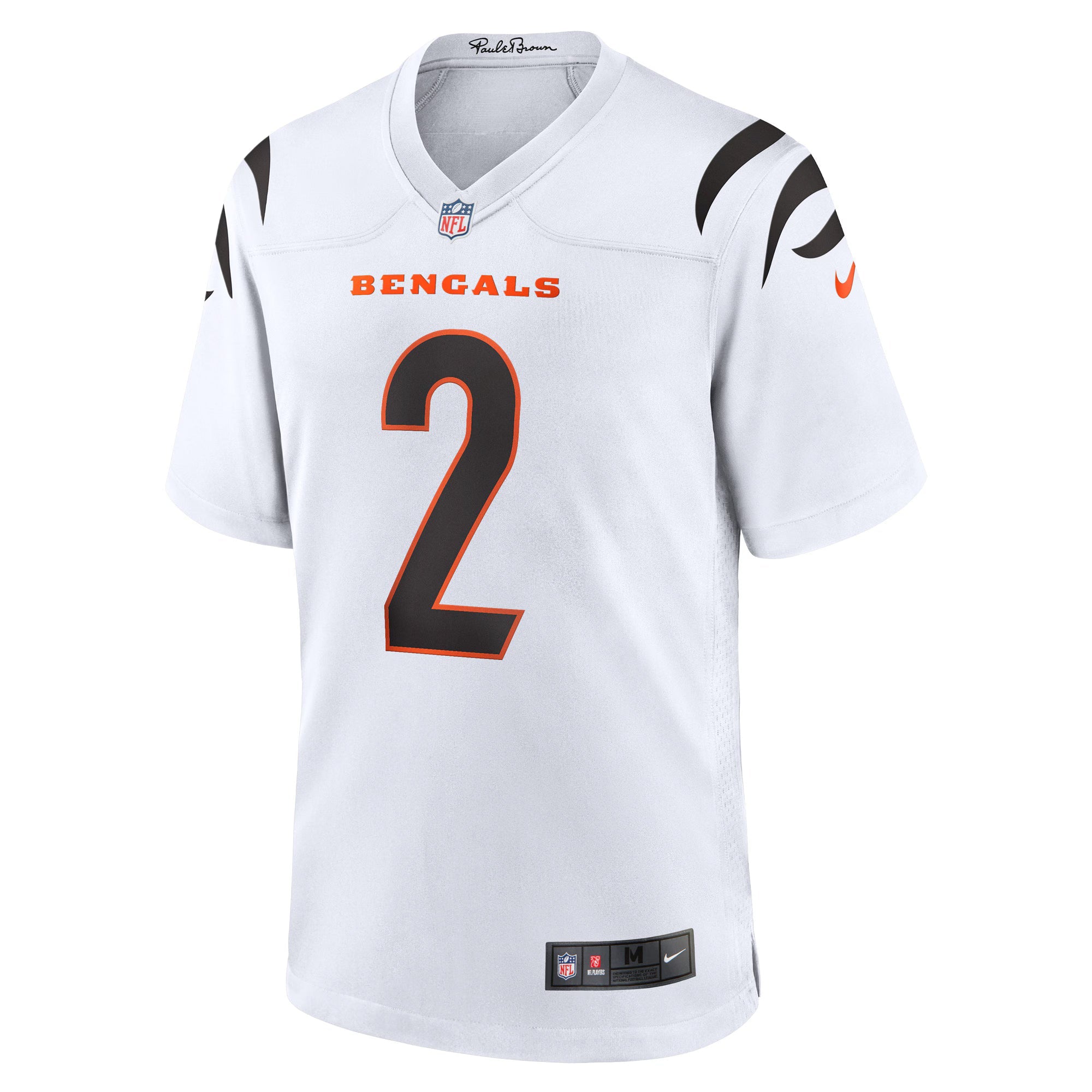 Cincinnati Bengals Evan McPherson White Game Player Jersey