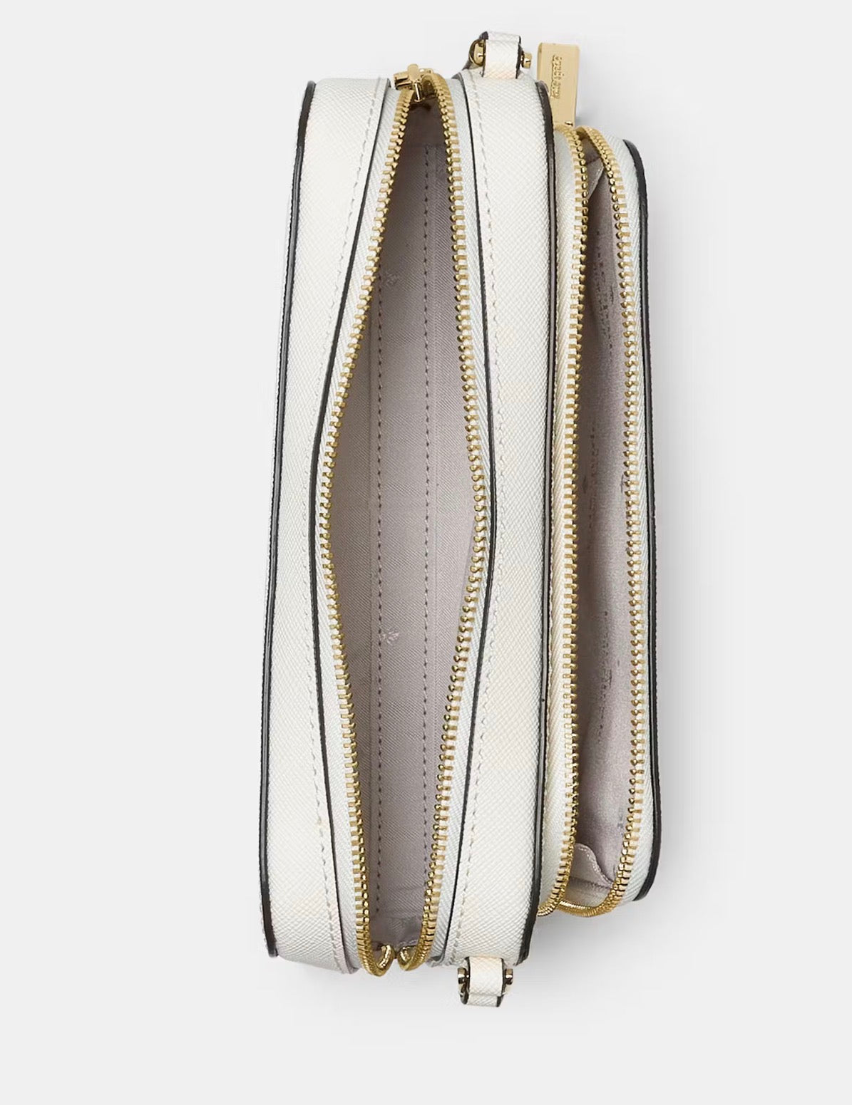 NWT Kate Spade  Staci Dual Zip Around Mini Crossbody In Meringue