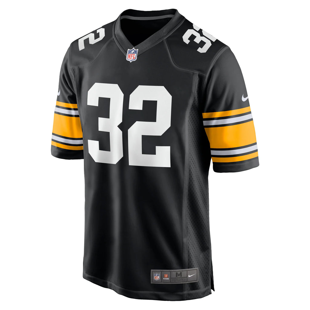 Pittsburgh Steelers Franco Harris Black Alternate Retired Player Jersey