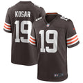 Cleveland Browns Bernie Kosar Brown Game Retired Player Jersey