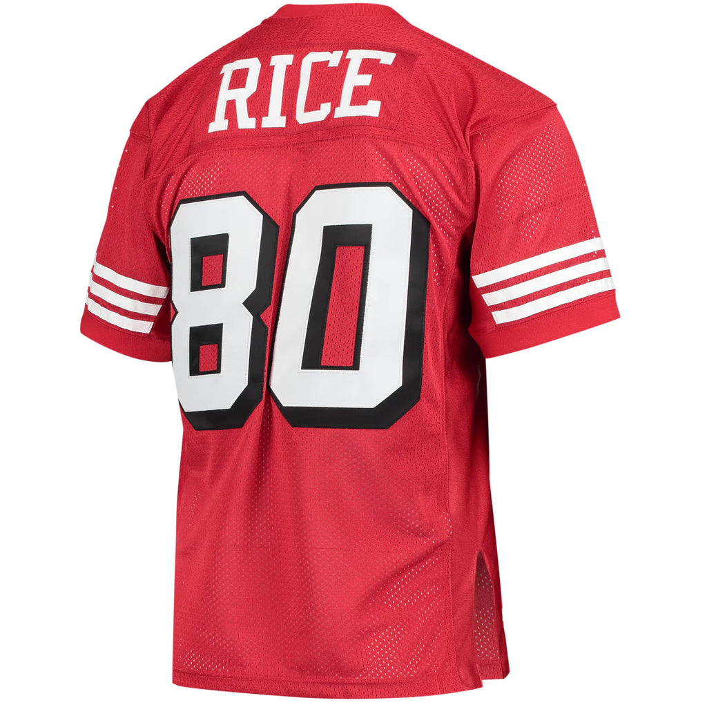 San Francisco 49ers 1994 Jerry Rice Mitchell & Ness Scarlet Authentic Throwback Retired Player Jersey