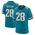 Jacksonville Jaguars Fred Taylor Teal Prowler Throwback Retired Player Game Jersey