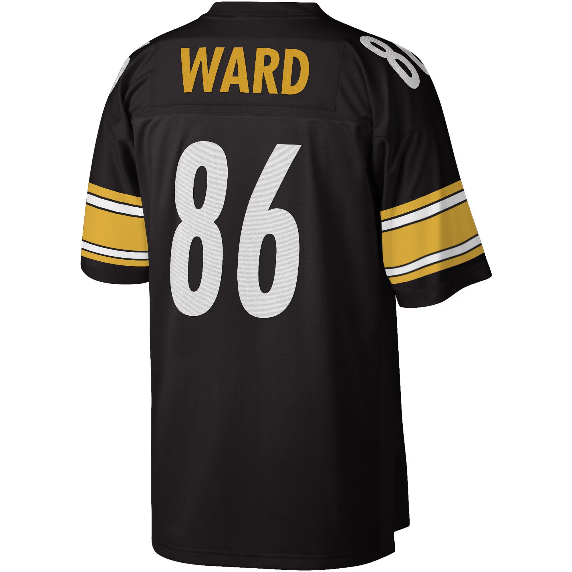 Pittsburgh Steelers Hines Ward Mitchell & Ness Black Legacy Replica Jersey