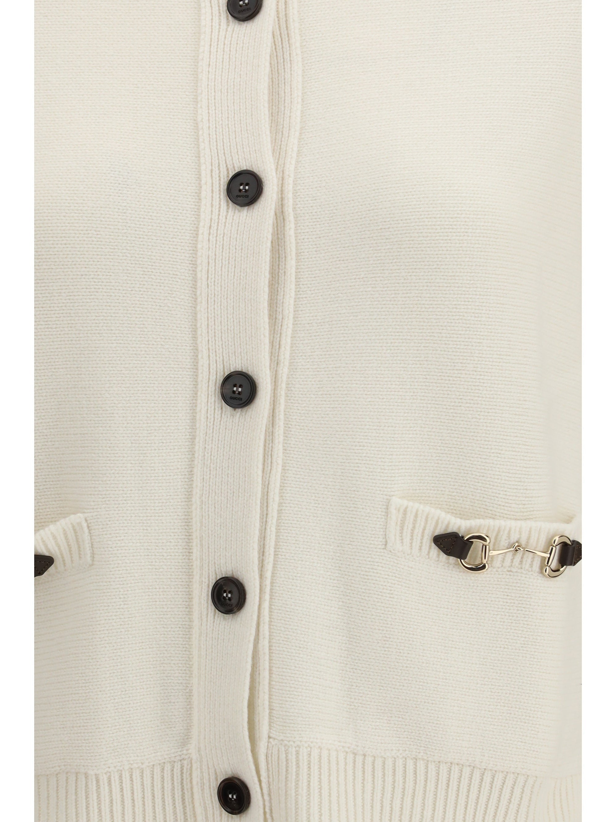 Gucci Women Wool And Cashmere Cardigan