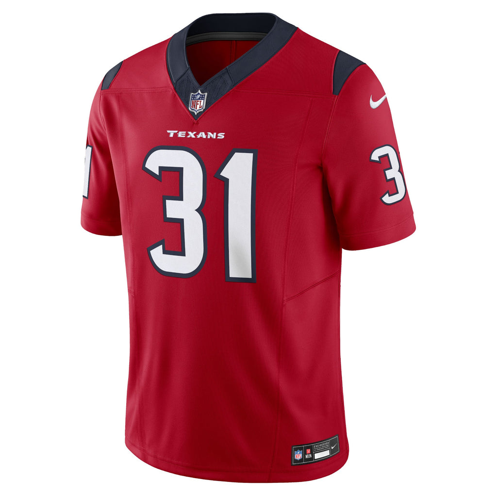 Houston Texans Dameon Pierce Red Vapor F.U.S.E. Limited Jersey