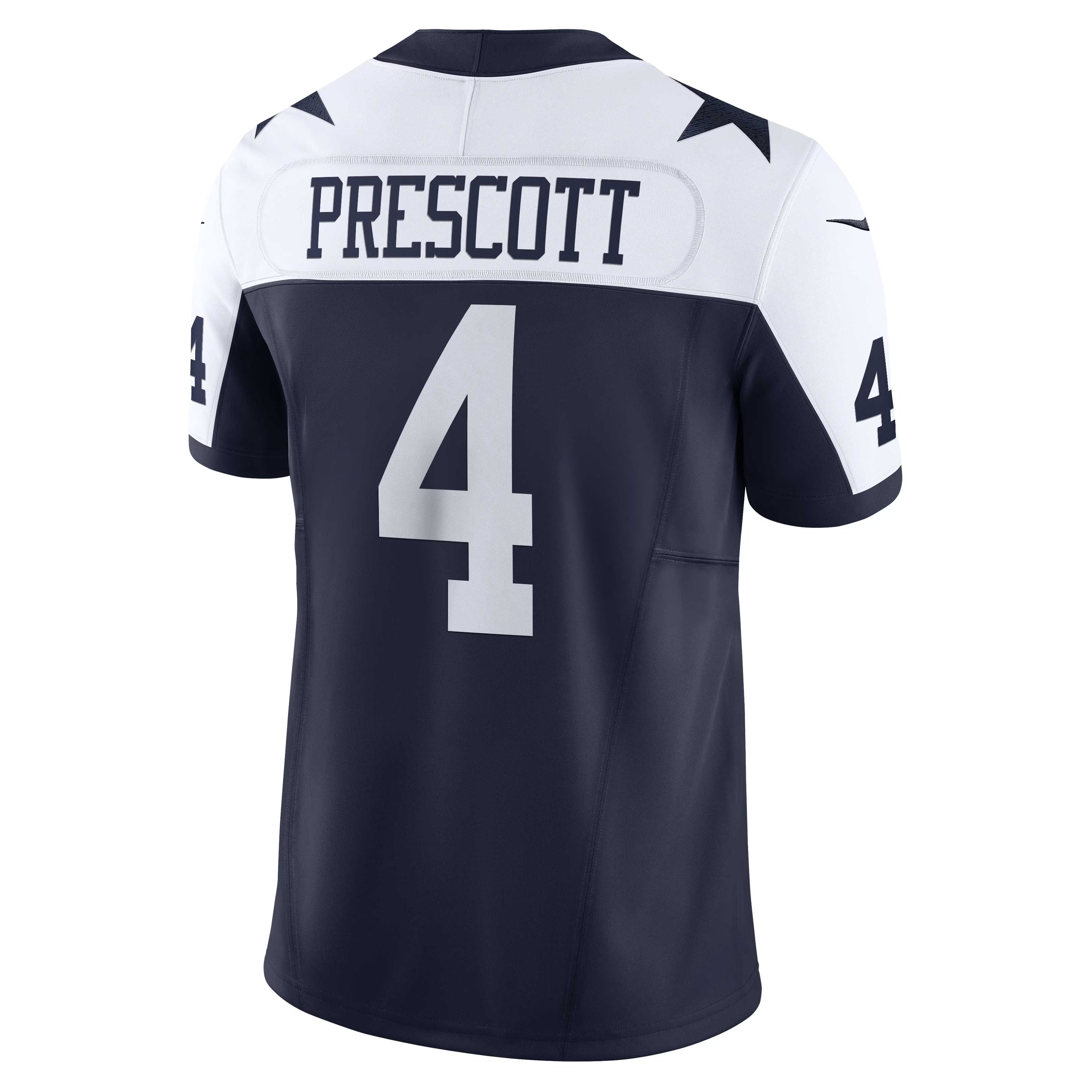 Dallas Cowboys Dak Prescott Navy Vapor F.U.S.E. Limited Jersey