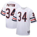 Chicago Bears Walter Payton Mitchell & Ness White Big & Tall 1985 Retired Player Replica Jersey