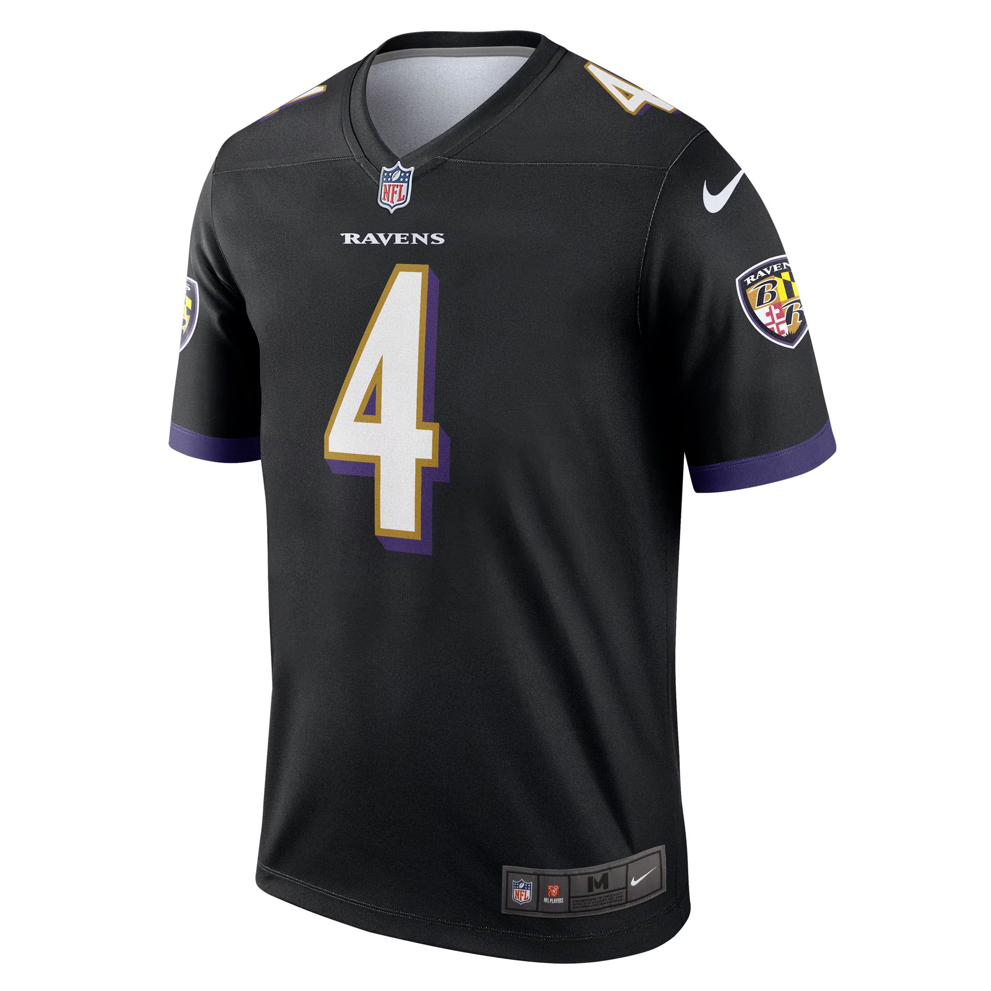 Baltimore Ravens Zay Flowers Black Legend Player Performance Top