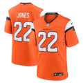 Denver Broncos Brandon Jones Orange Team Game Jersey