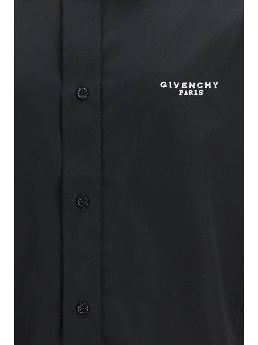 Givenchy Men Embroidered Poplin Shirt