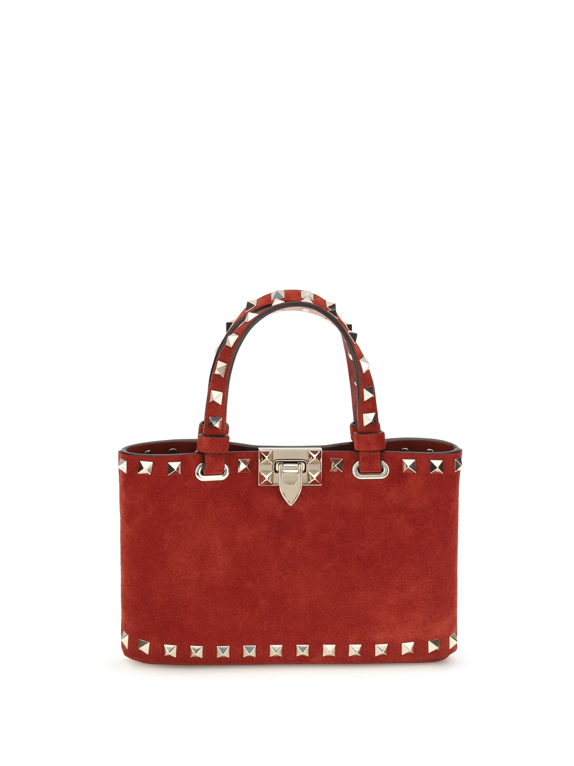 Valentino Garavani Women Suede Rockstud Mini Handbag