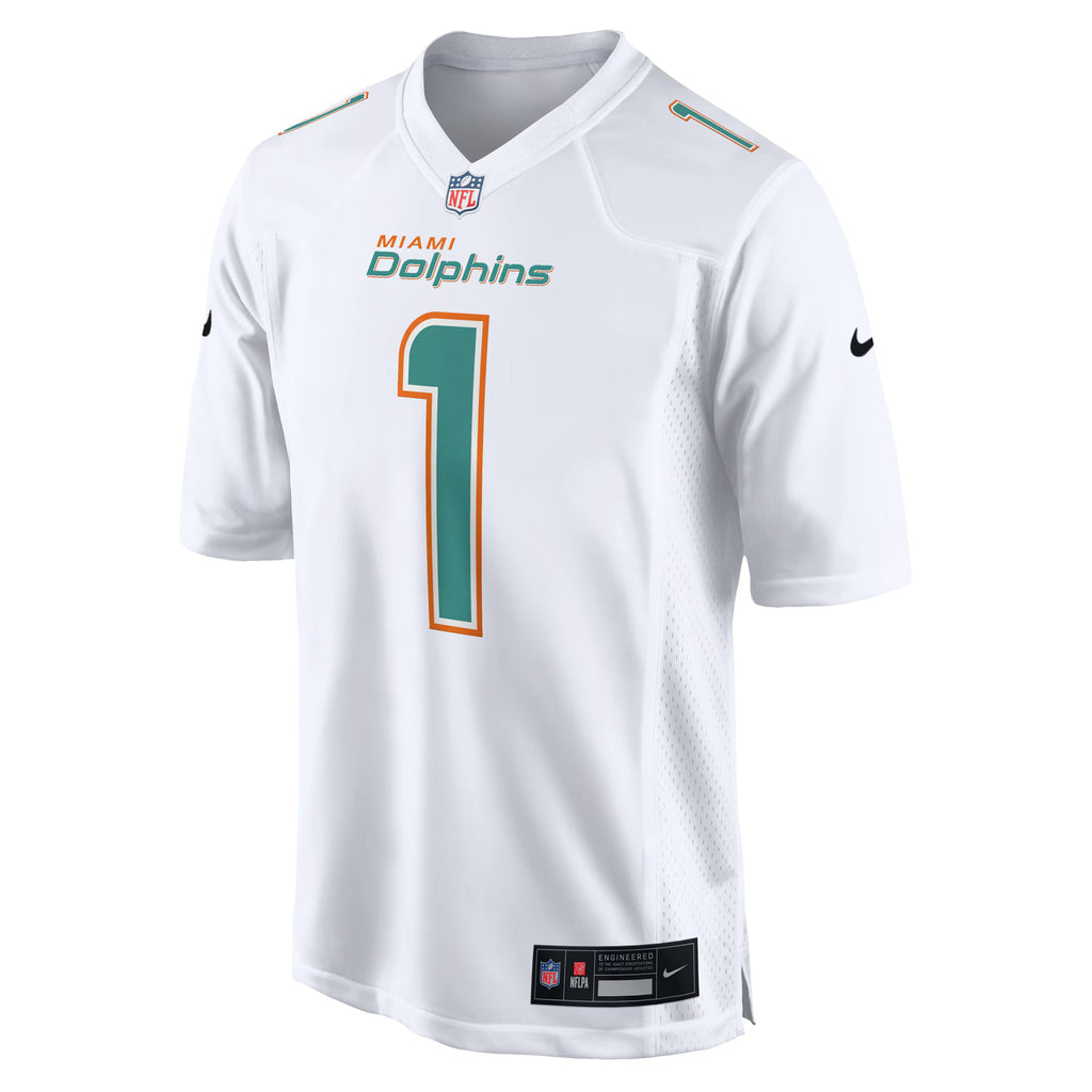 Miami Dolphins Tua Tagovailoa White Fashion Game Jersey