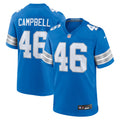Detroit Lions Jack Campbell Blue Game Jersey