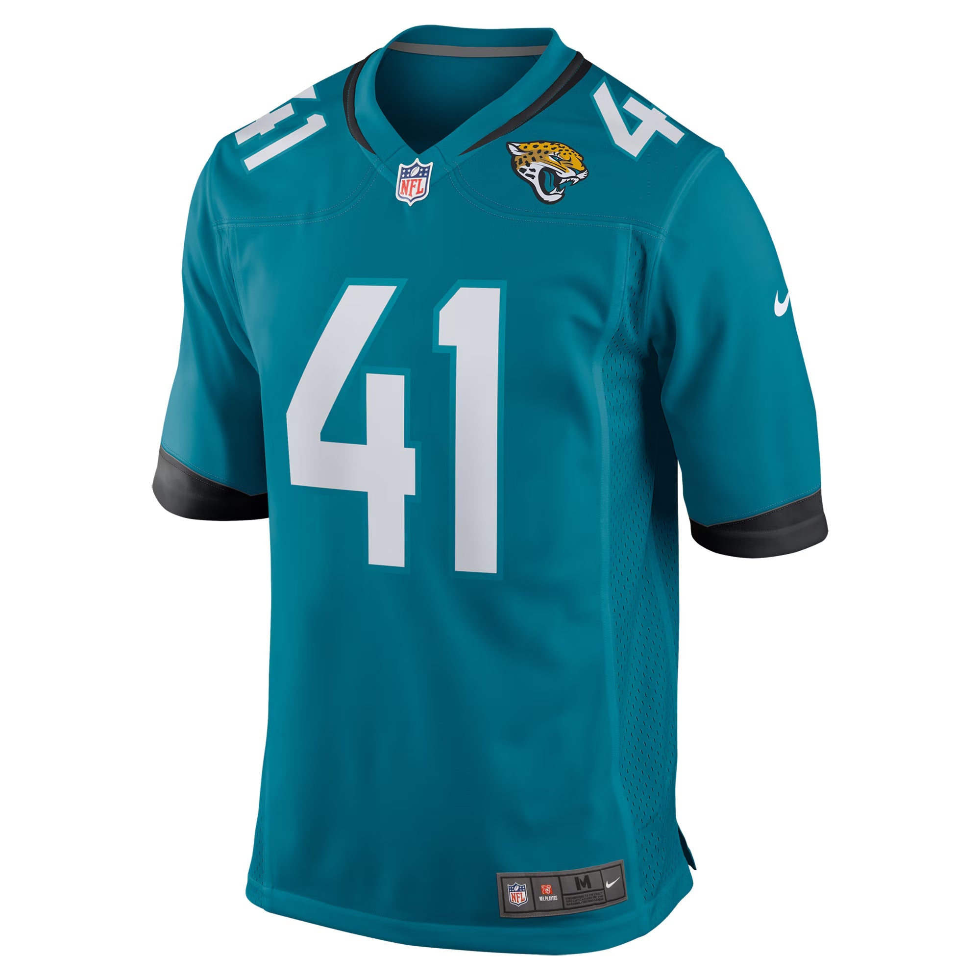 Jacksonville Jaguars Josh Hines-Allen Teal Player Game Jersey