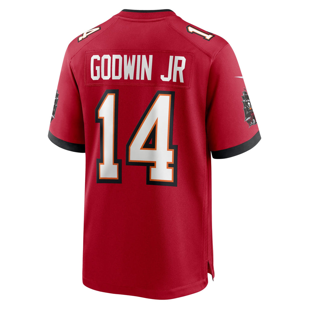 Tampa Bay Buccaneers Chris Godwin Jr. Red 50th Season Team Game Jersey