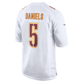 Washington Commanders Jayden Daniels Tundra White Fashion Jersey