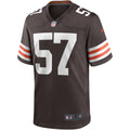 Cleveland Browns Clay Matthews Brown Game Retired Player Jersey
