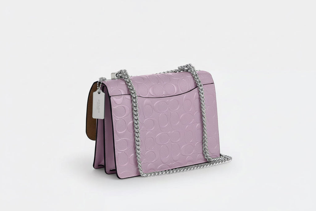 NWT Coach Klare Crossbody Bag In Signature Leather In Light Violet