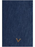 Valentino Women Chambray Denim Dress