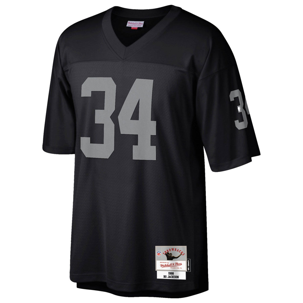 Las Vegas Raiders Bo Jackson Mitchell & Ness Black Legacy Replica Jersey