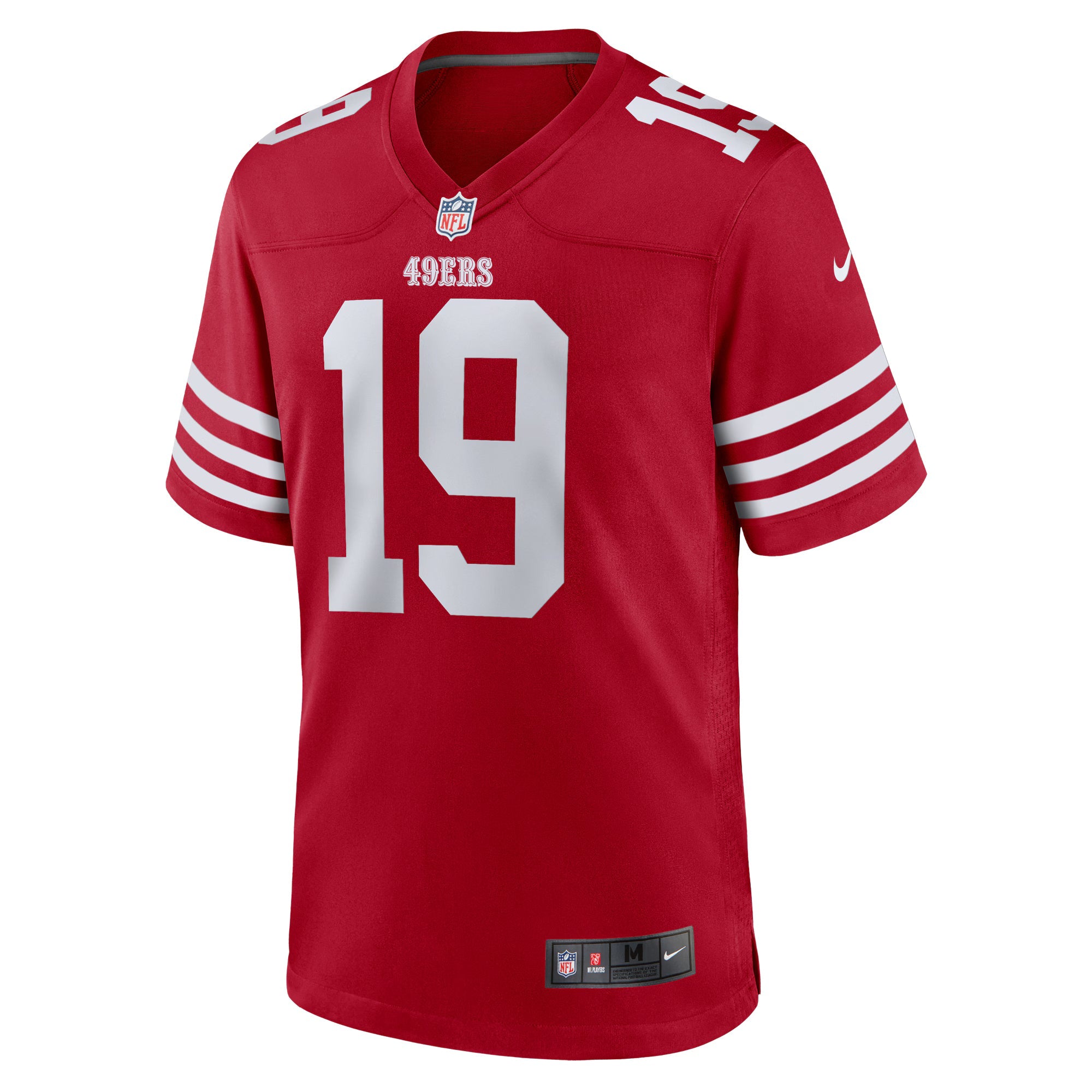 San Francisco 49ers Trent Taylor Scarlet Team Game Jersey
