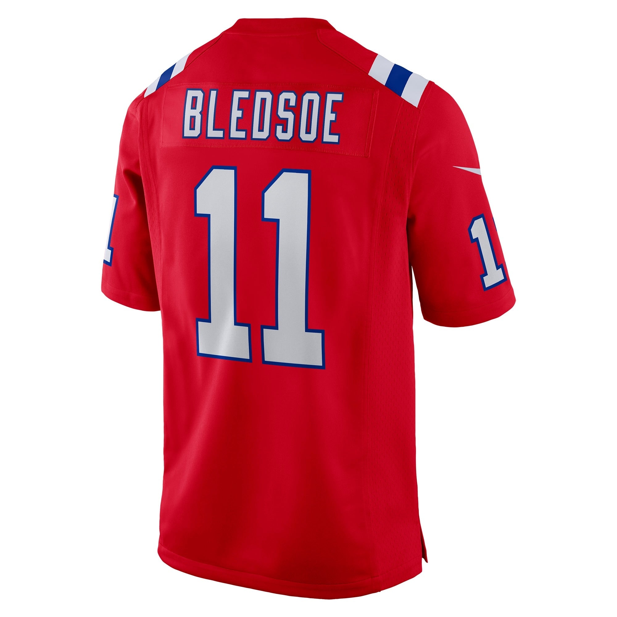 New England Patriots Drew Bledsoe Red Retired Player Alternate Game Jersey