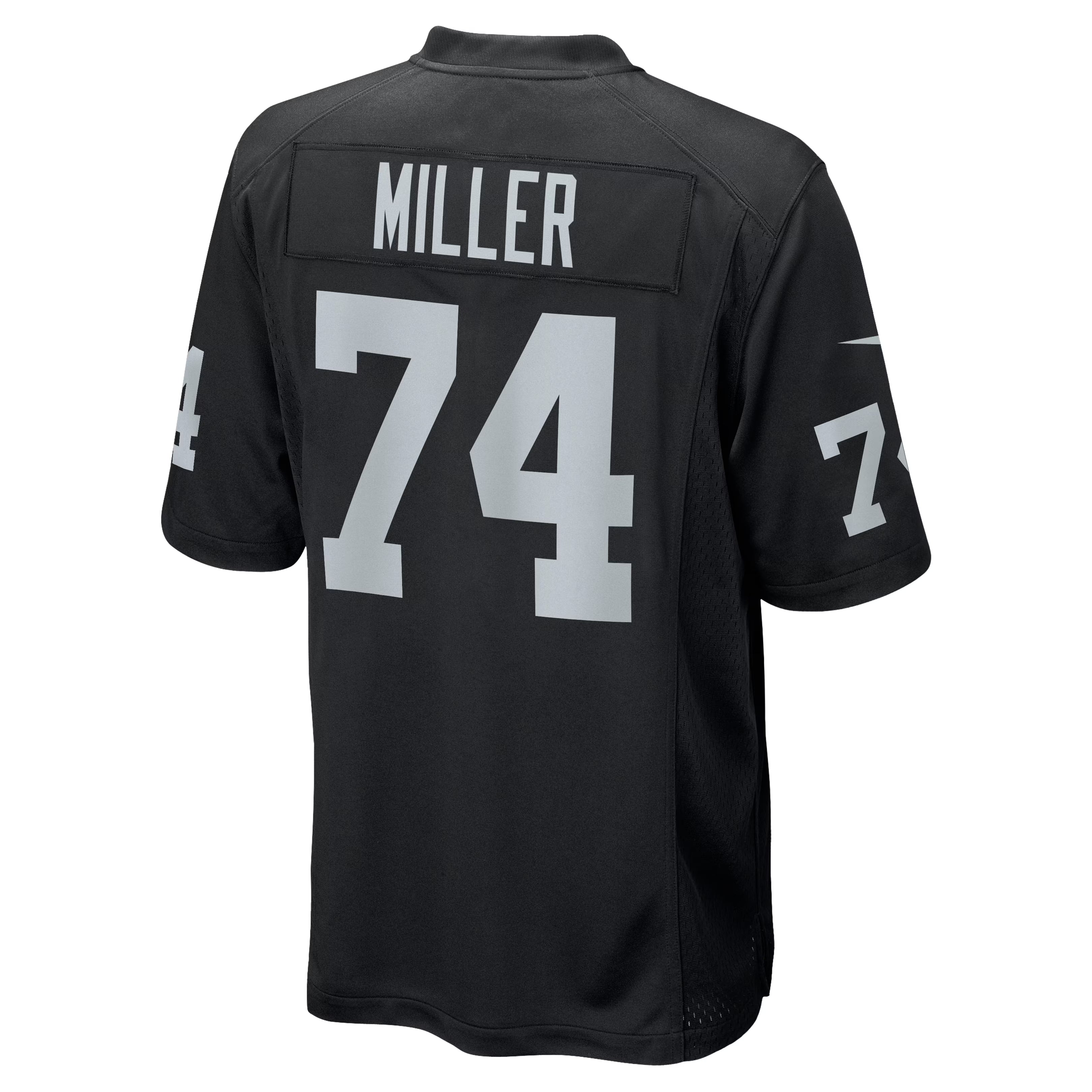 Las Vegas Raiders Kolton Miller Black Game Jersey