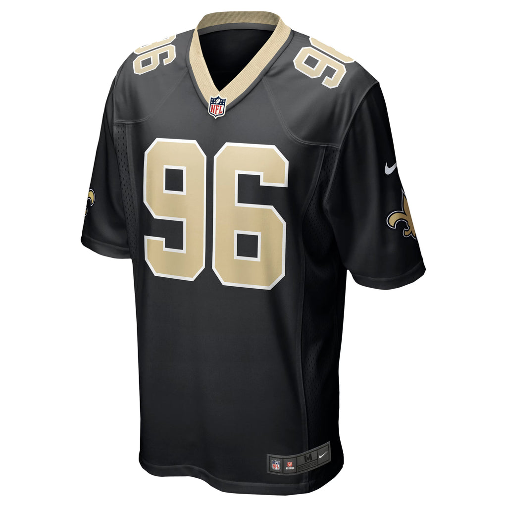New Orleans Saints Carl Granderson Black Game Jersey
