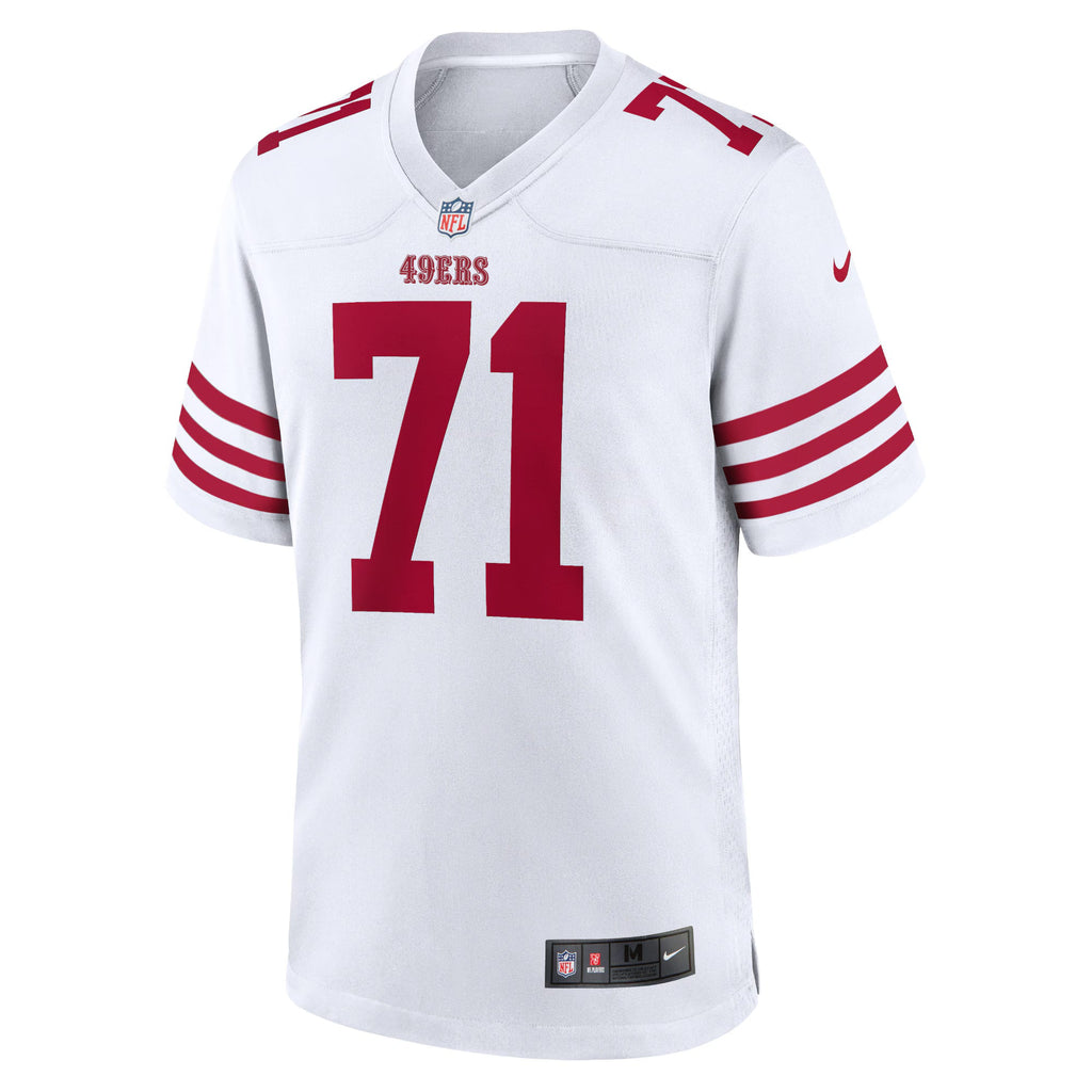 San Francisco 49ers Trent Williams White Player Game Jersey