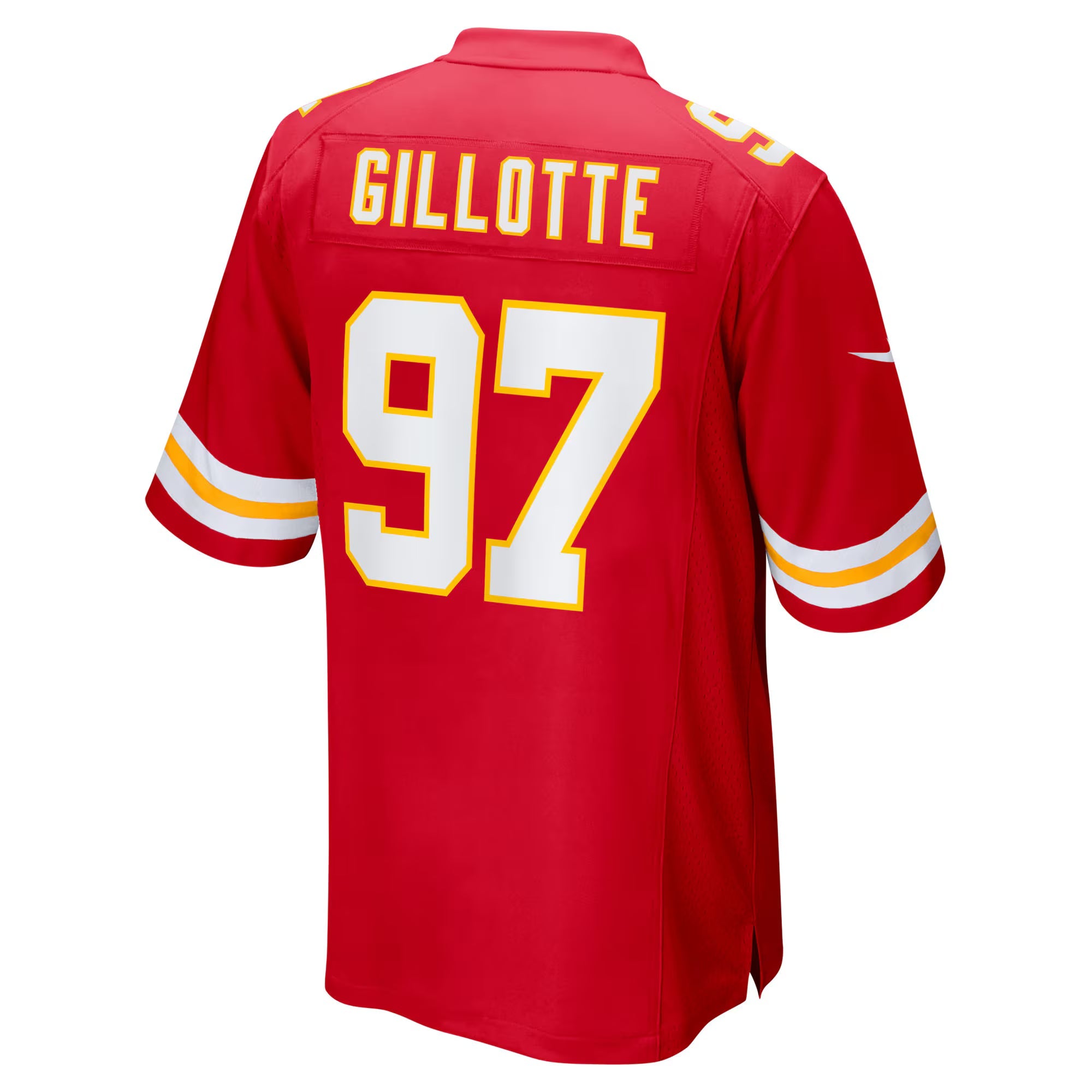 Kansas City Chiefs Ashton Gillotte Red Team Game Jersey