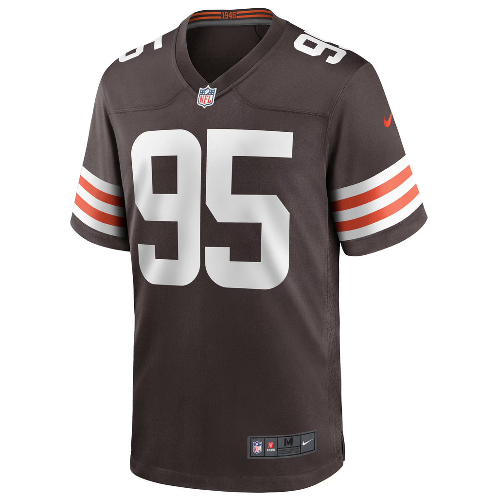 Cleveland Browns Myles Garrett Brown Player Game Jersey