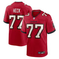 Tampa Bay Buccaneers Charlie Heck Red Team Game Jersey
