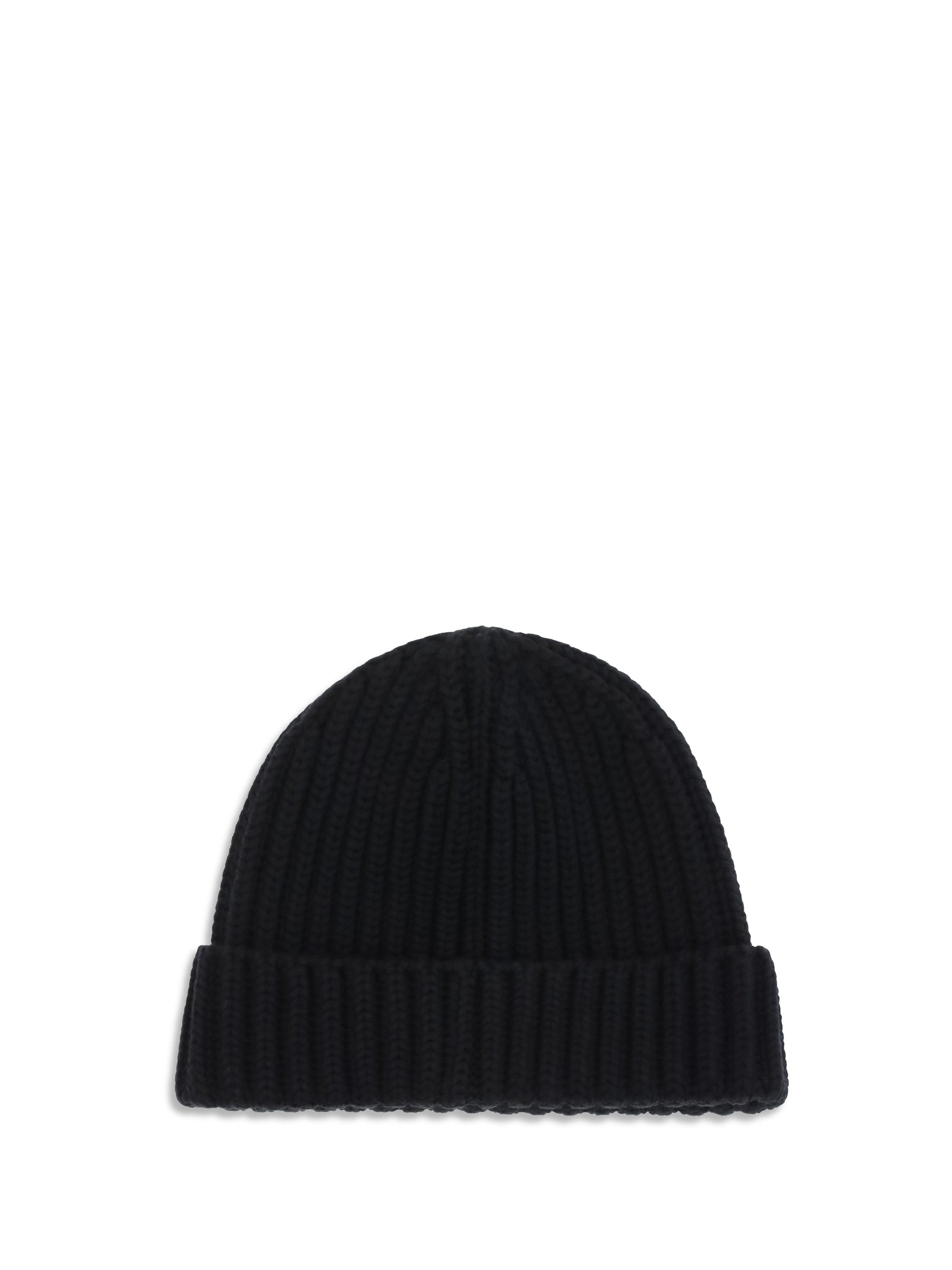 Prada Men Virgin Wool Beanie Hat