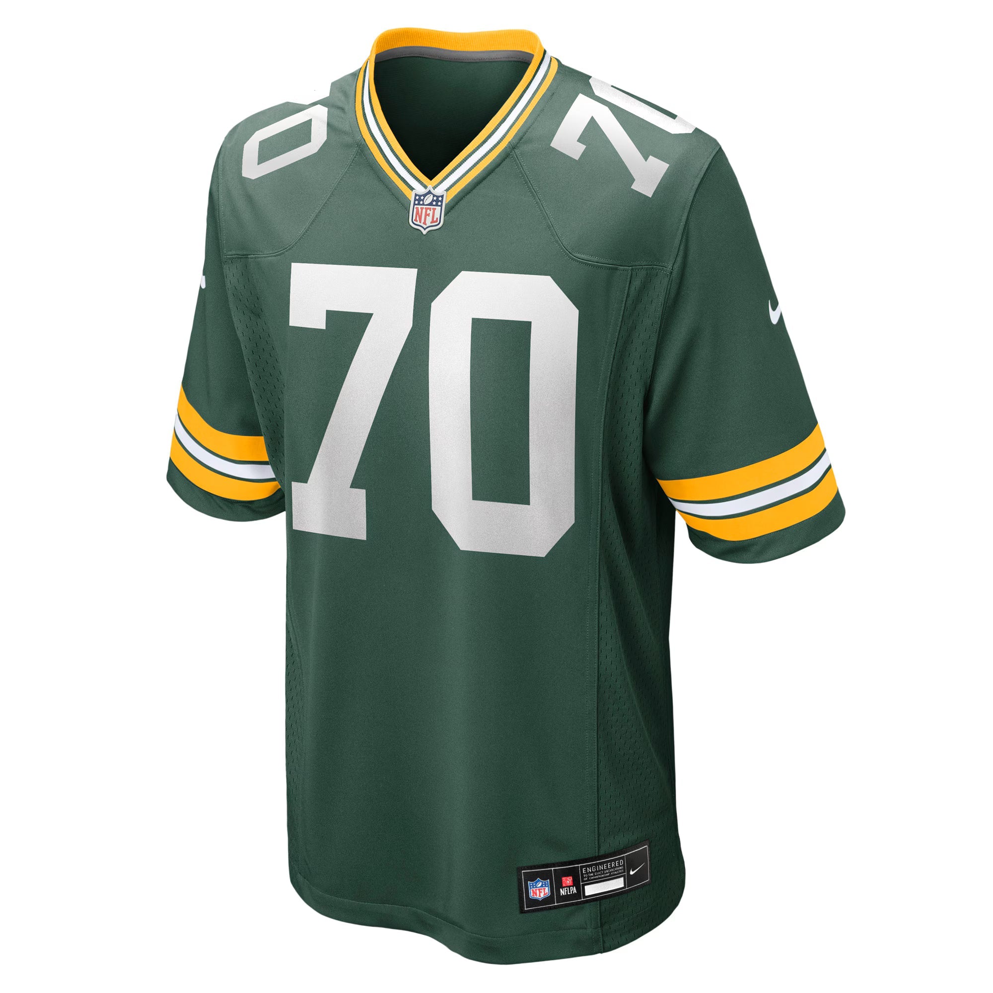 Green Bay Packers Darian Kinnard Green Team Game Jersey