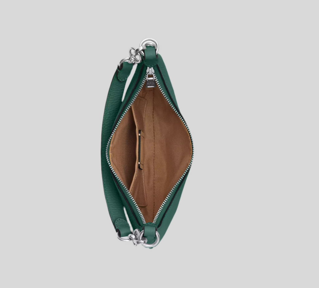 NWT Coach Mini Payton Bag Leather Handbag in Emerald Green