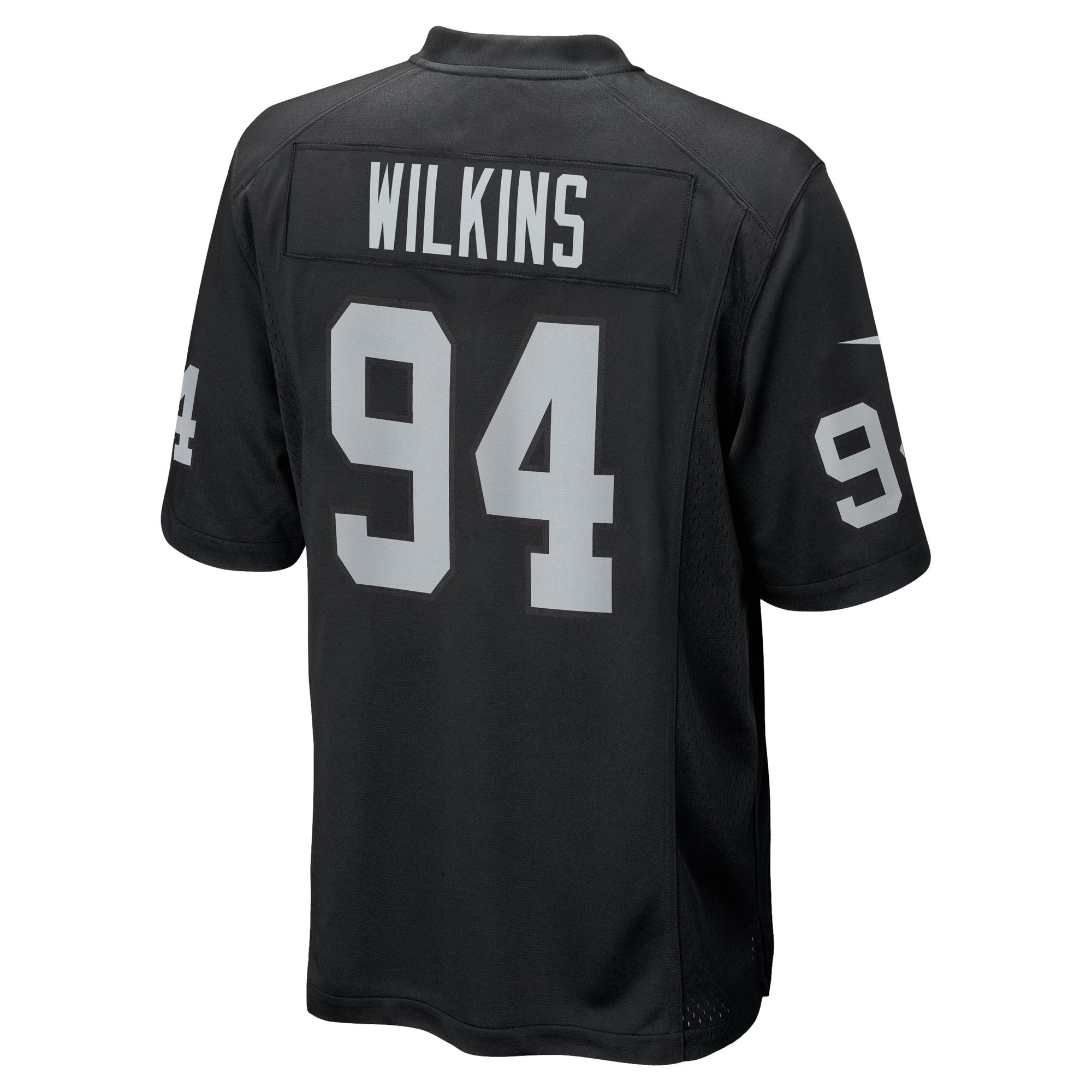 Las Vegas Raiders Christian Wilkins Black Team Game Jersey