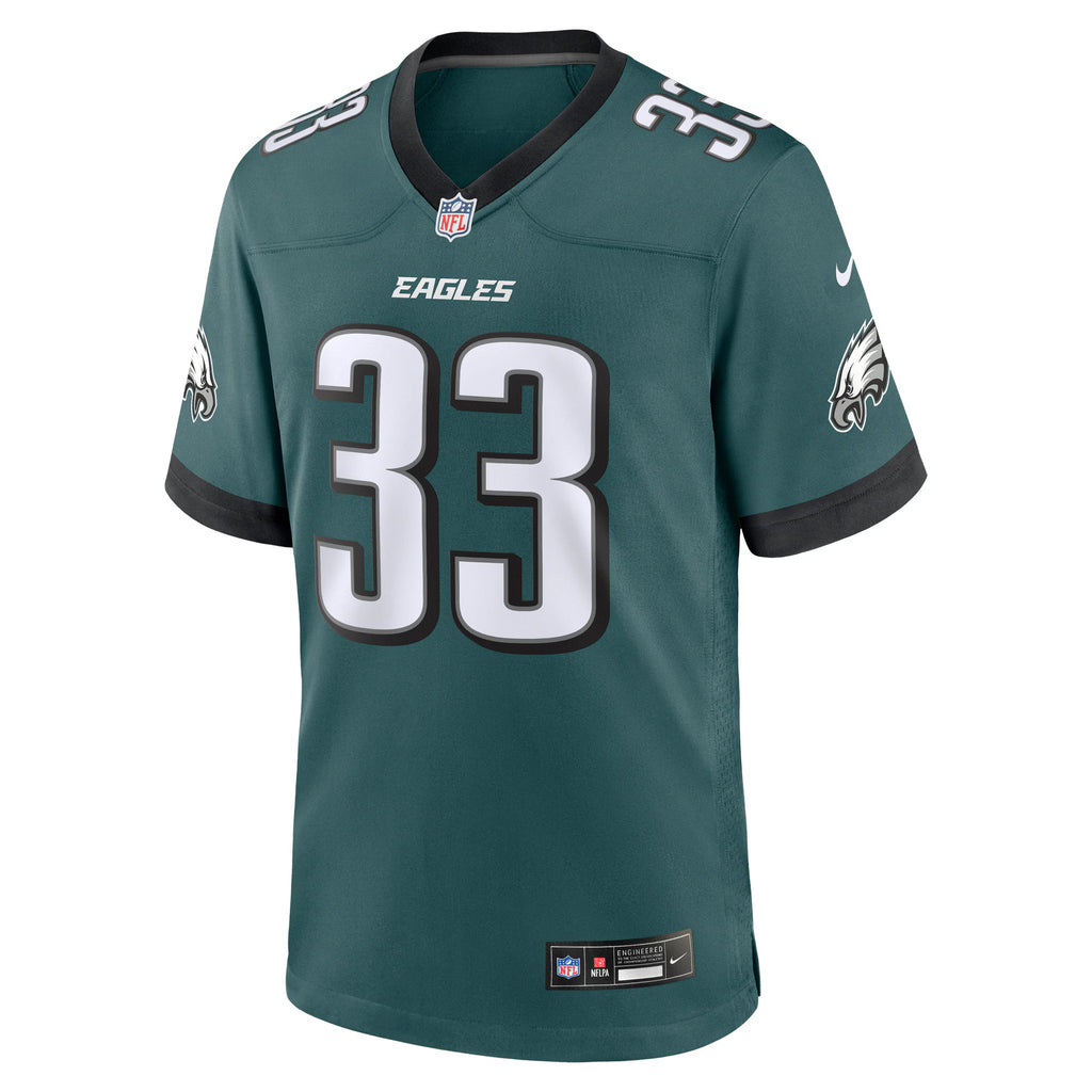 Philadelphia Eagles Cooper DeJean Green Game Jersey