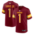 Washington Commanders Deebo Samuel Sr Burgundy Game Player Jersey