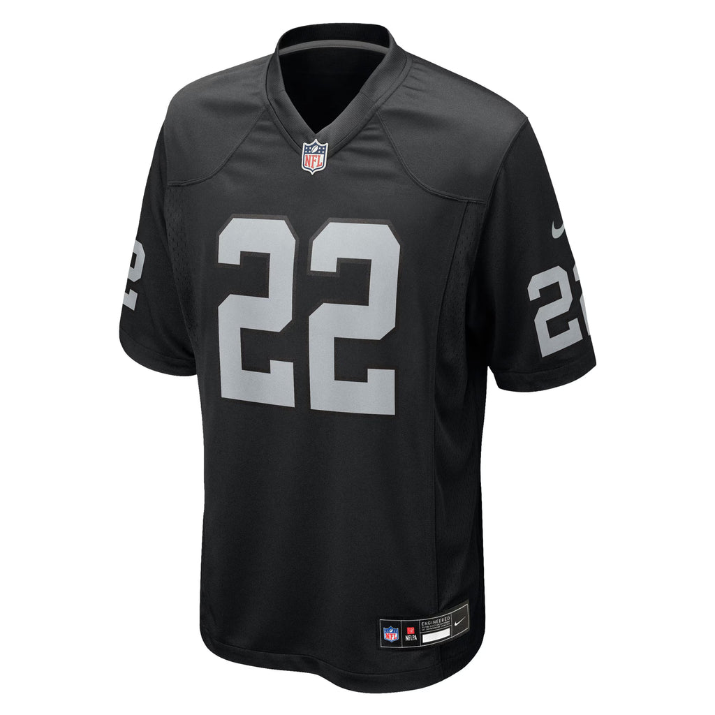 Las Vegas Raiders Eric Stokes Black Team Game Jersey