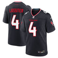 Houston Texans Kamari Lassiter Navy Team Game Jersey