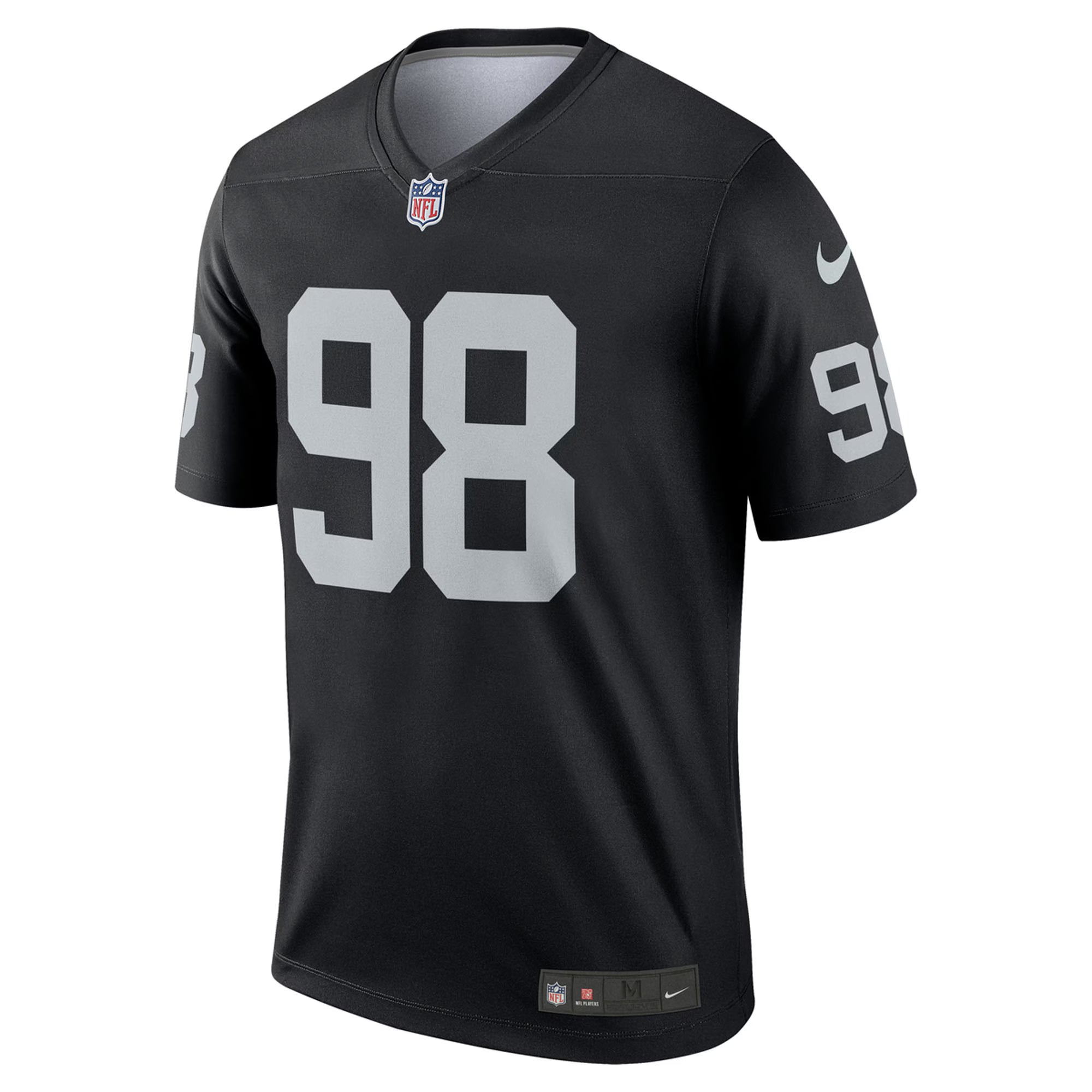 Las Vegas Raiders Maxx Crosby Black Legend Player Performance Top