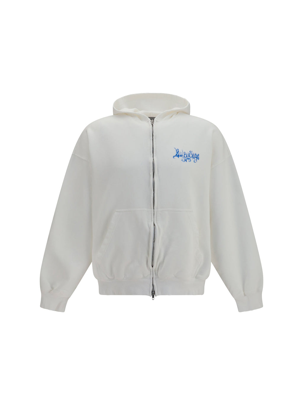 Balenciaga Men Sketchy Zip Hoodie