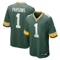 Green Bay Packers Micah Parsons Green Game Player Jersey