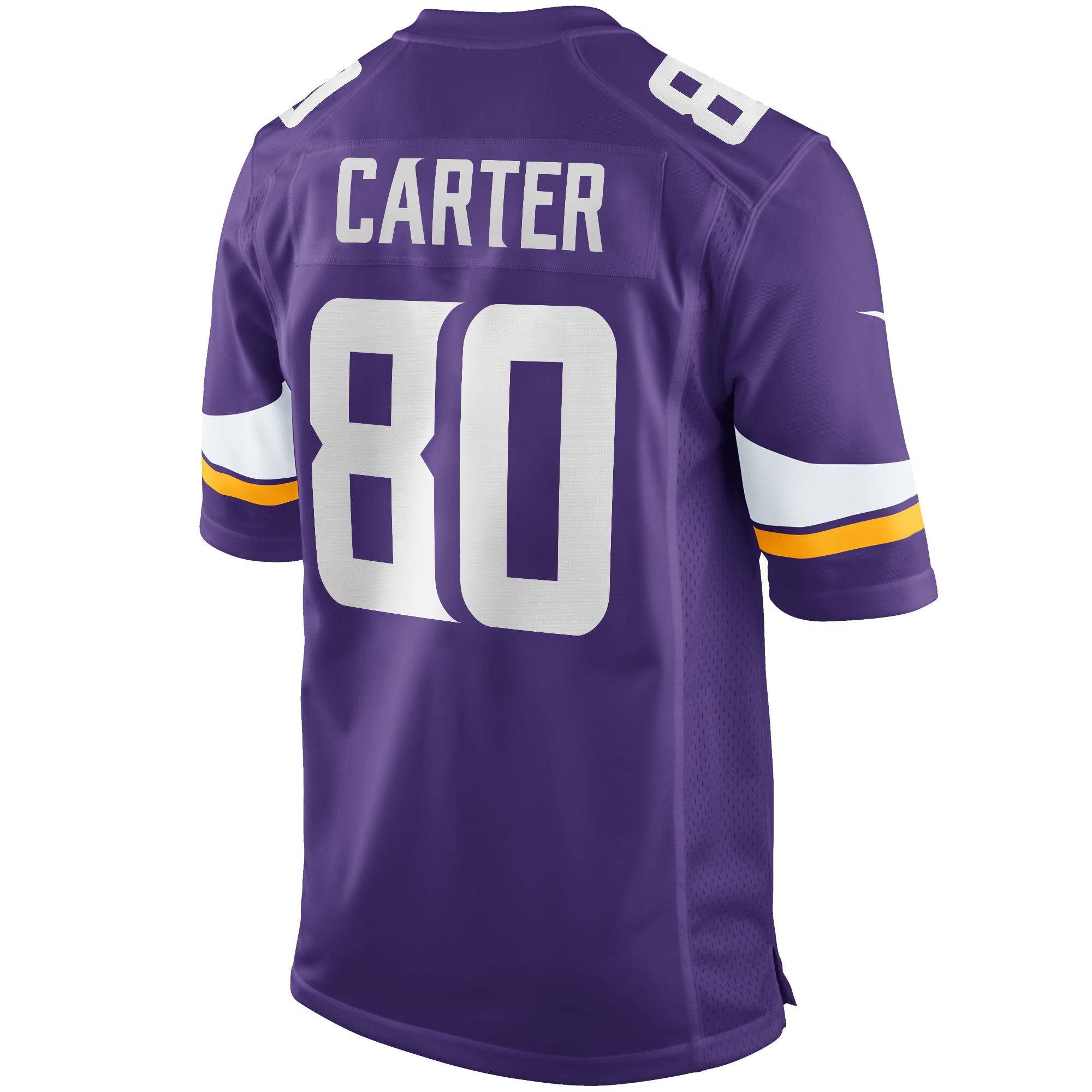 Minnesota Vikings Cris Carter Purple Game Retired Player Jersey