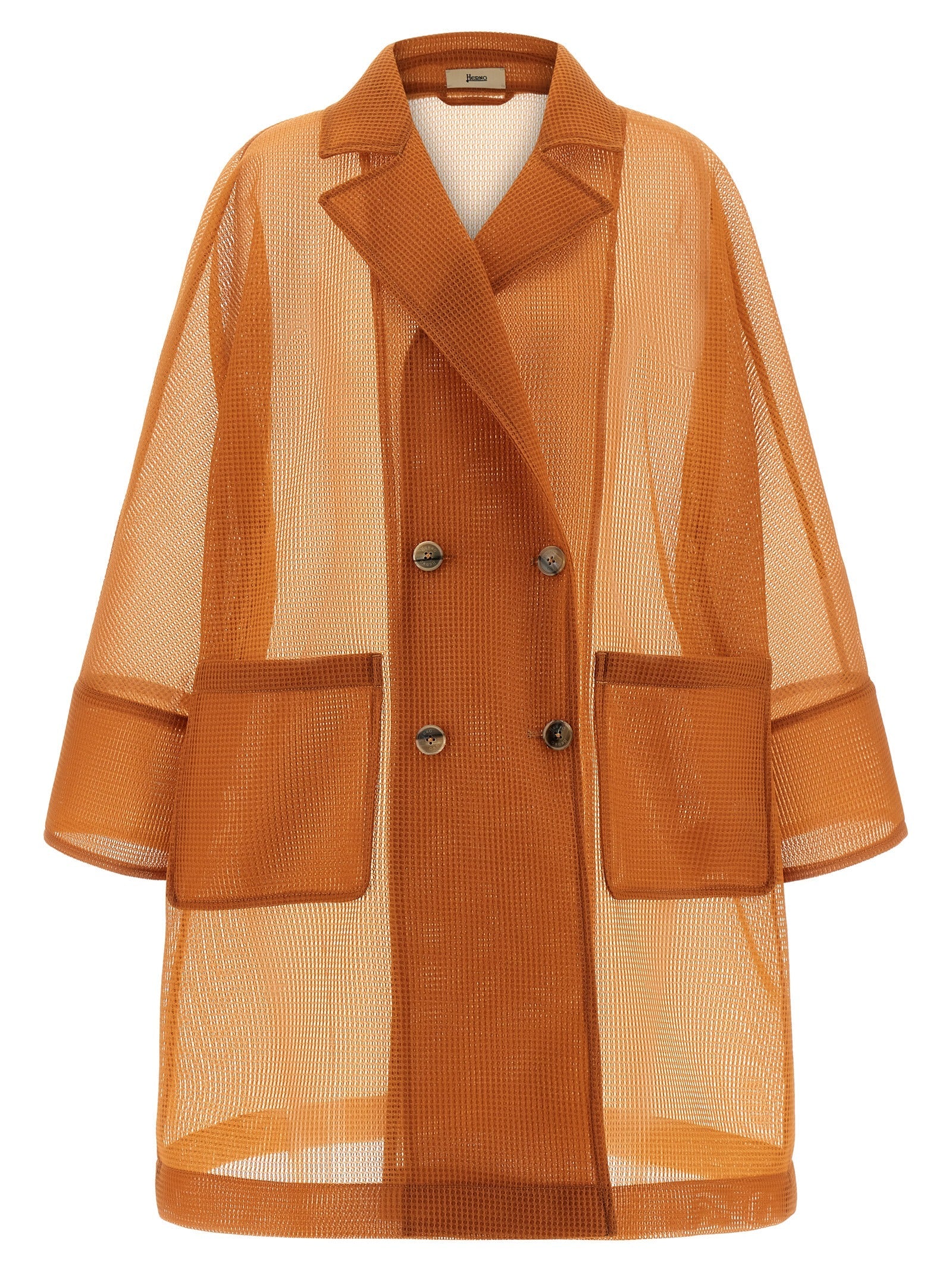 Herno Women See-Through Coat