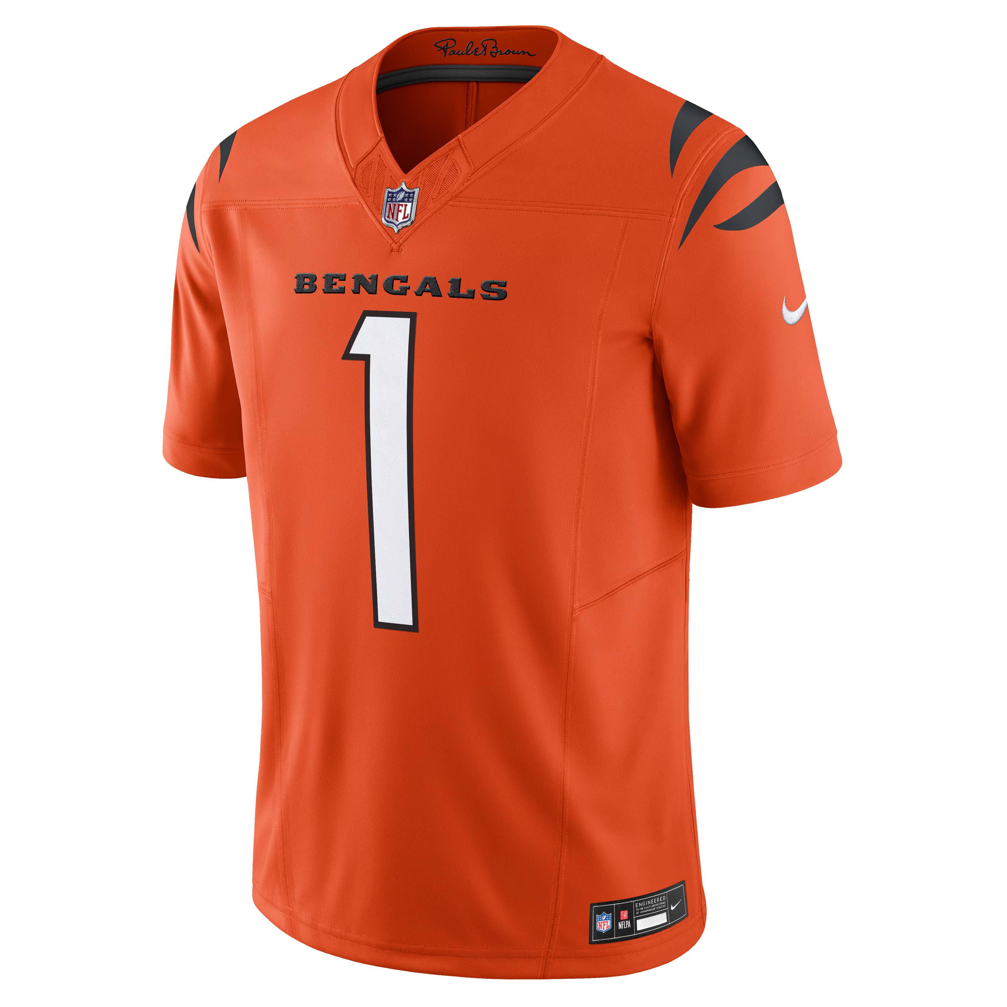 Cincinnati Bengals Ja'Marr Chase Orange Vapor F.U.S.E. Limited Jersey