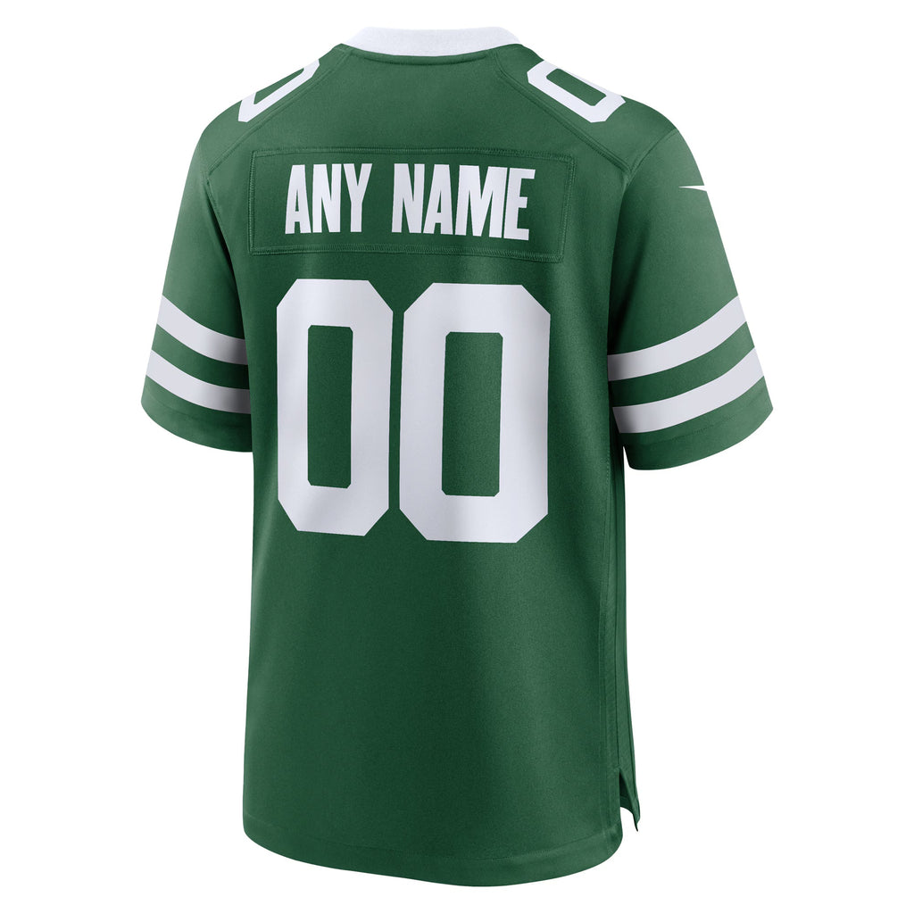 New York Jets Legacy Green Custom Game Jersey