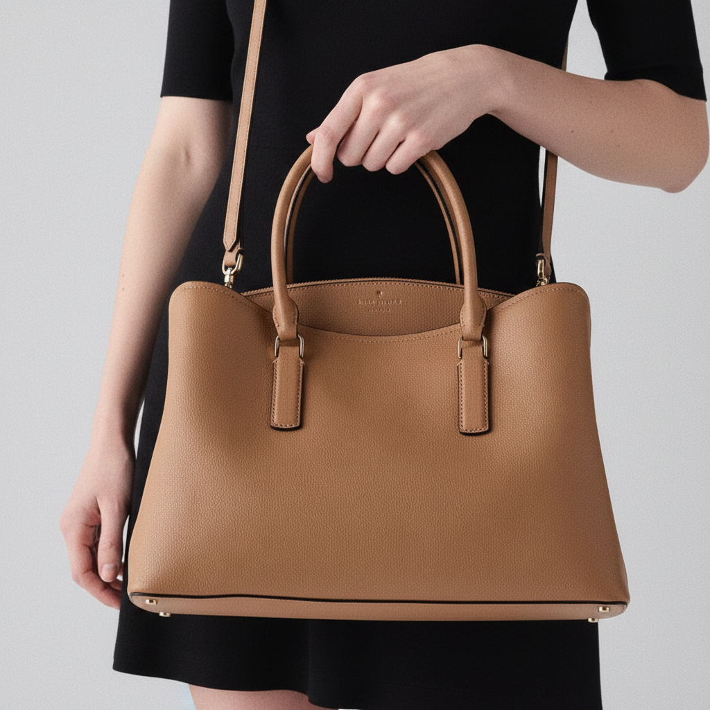 NWT Thompson Street Satchel Bag In Tuscan Brown