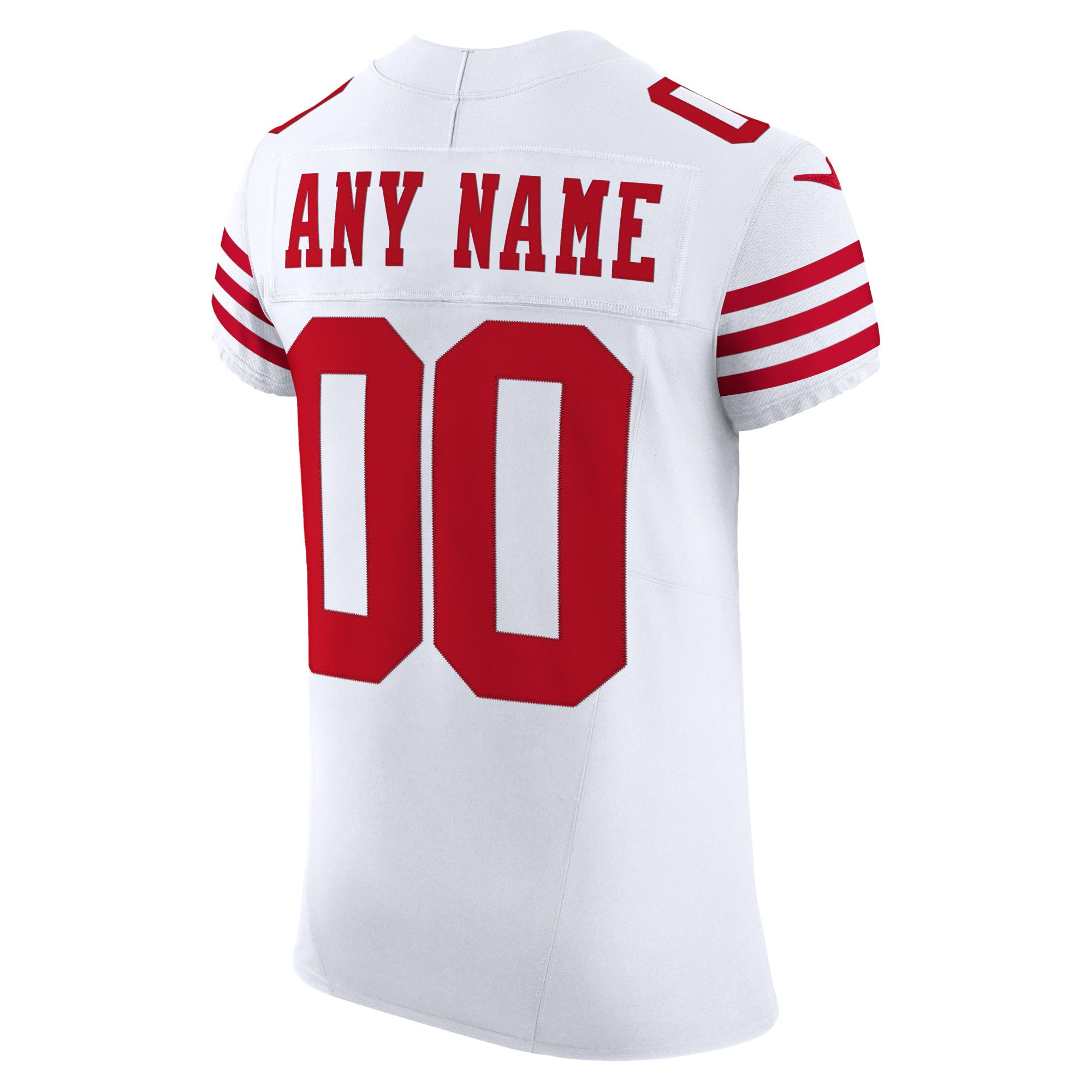 San Francisco 49ers White Vapor F.U.S.E. Elite Custom Jersey