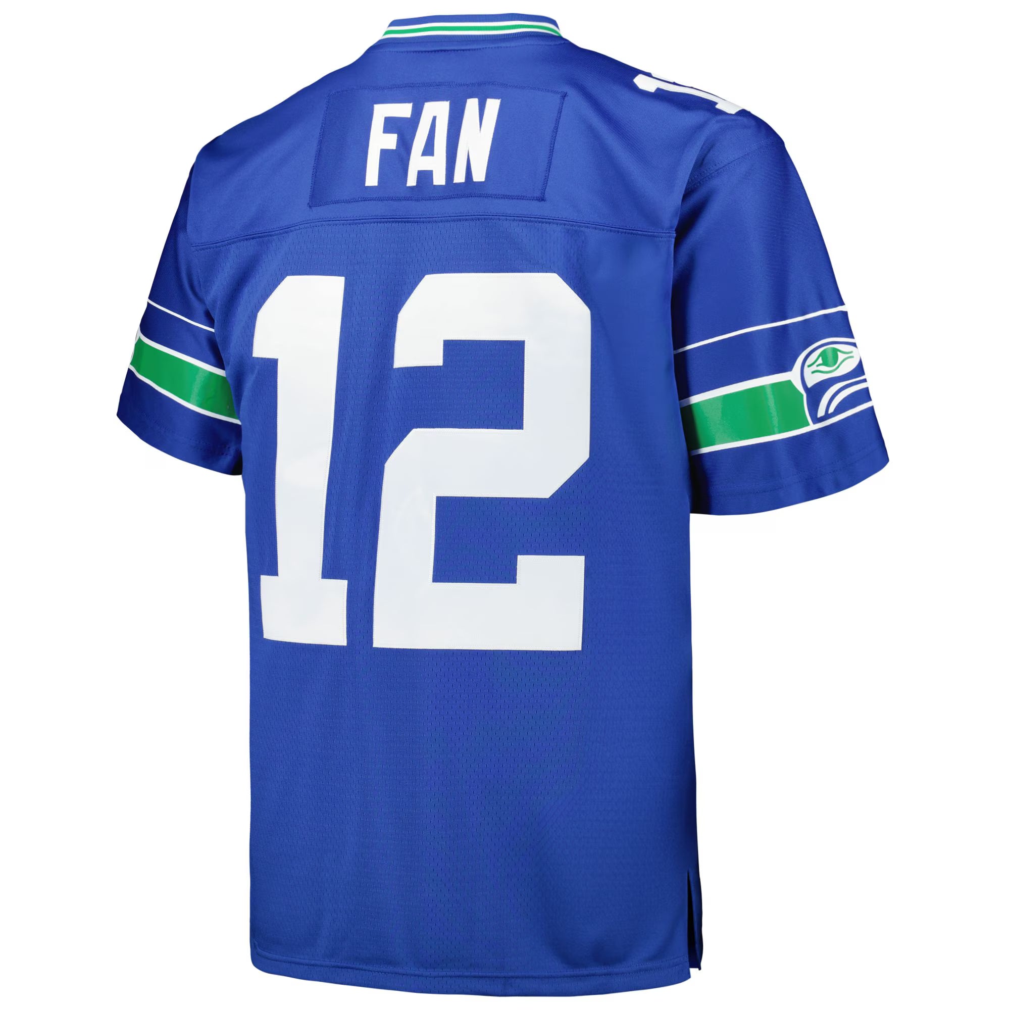 Seattle Seahawks 12s Mitchell & Ness Royal Big & Tall Legacy Retired Player Jersey